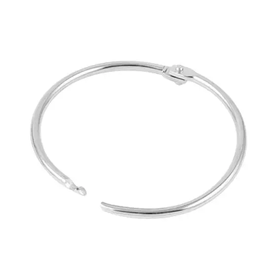 Unique Bargains Office Book Hoops Scrapbook Album DIY Binder Loose Leaf Ring 3 Pcs image {3}