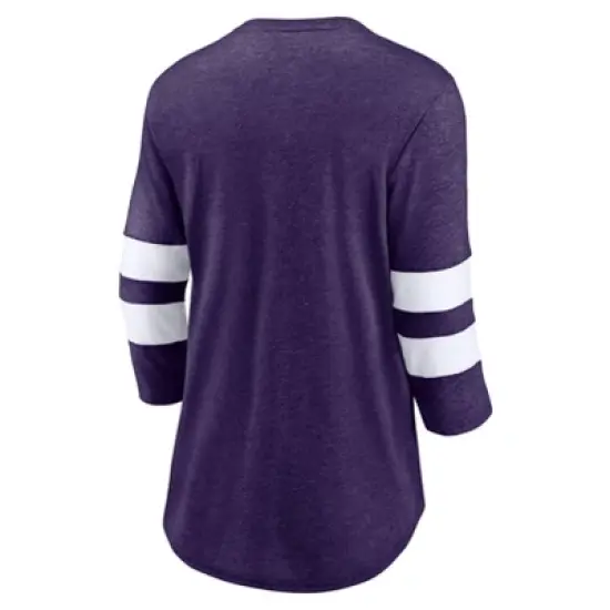 MLS Orlando City SC Women's 3/4 Sleeve Tri-Blend T-Shirt image {2}