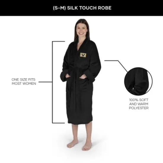 NCAA Vanderbilt Commodores Silk Touch Robe Small/Medium image {4}