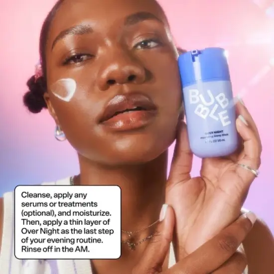 Bubble Skincare Over Night Hydrating Sleep Mask - 1.7 fl oz image {4}