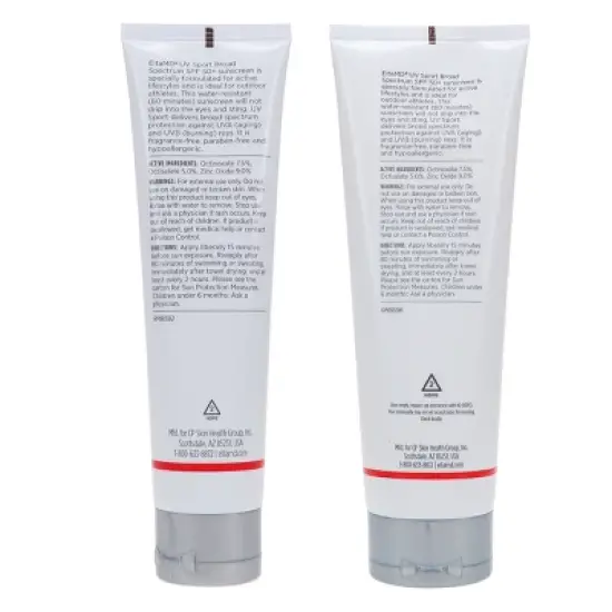 EltaMD UV Broad Spectrum Sport SPF 50+ Body Sunscreen 3 oz & 8 oz Combo Pack image {5}