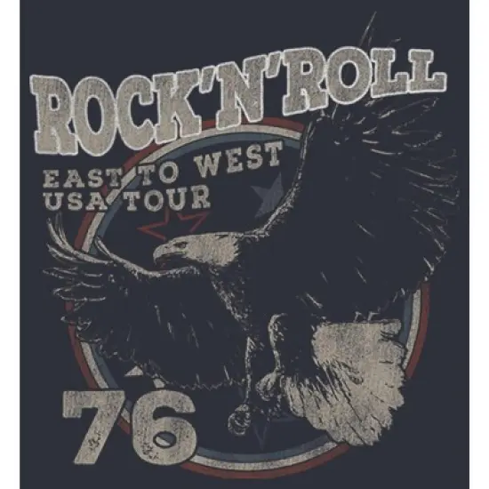Junior's Lost Gods Rock and Roll Eagle Festival Muscle Tee image {1}