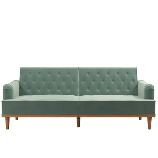 Stella Vintage Convertible Sofa Bed Futon - Mr. Kate image {15}