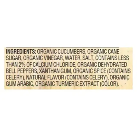 Woodstock Foods Organic Sweet Relish - Case of 12/16 oz image {6}