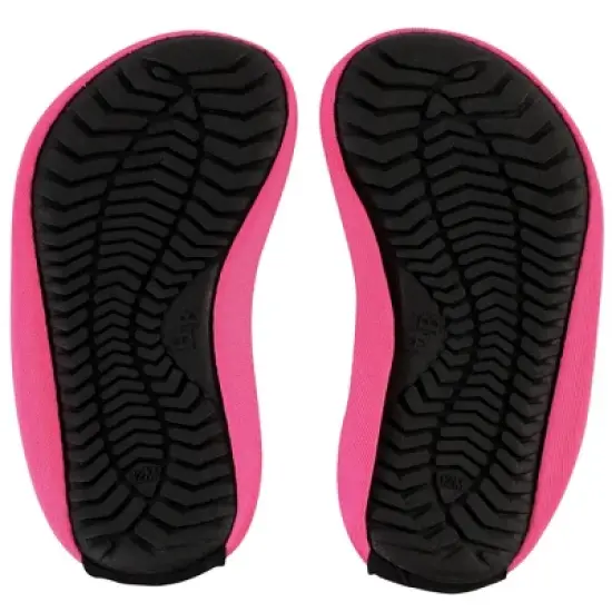 Hudson Baby Infant and Toddler Water Shoes for Sports, Yoga, Beach and Outdoors, Solid Hot Pink image {2}