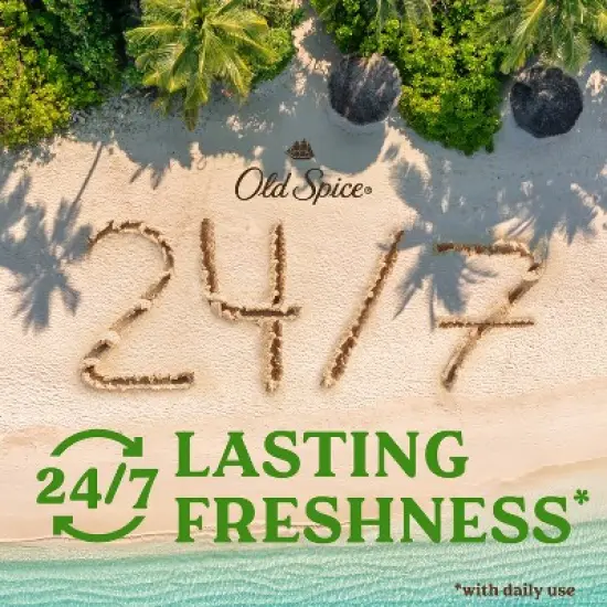 Old Spice Men's Solid Deodorant Fiji with Palm Tree Scent - Aluminum-Free 3oz/2pk image {2}