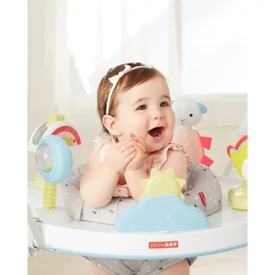 Skip Hop Silver Lining Cloud Play & Fold Jumper Baby Learning Toy image {6}