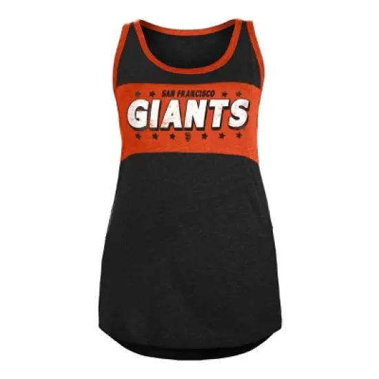 MLB San Francisco Giants Women's Bi-Blend Tank Top image {2}