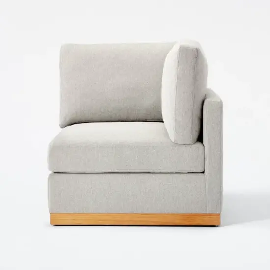 3pc Woodland Hills Modular Sofa Light Gray - Threshold&trade; designed with Studio McGee image {2}