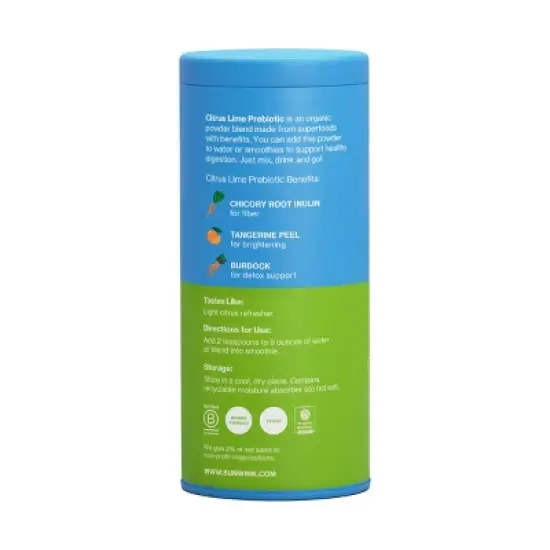 Sunwink Citrus Prebiotic Vegan Superfood Mix - 4.2oz image {2}