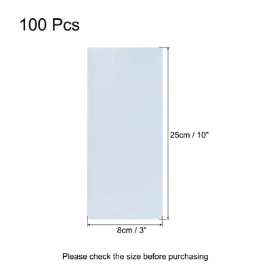 Unique Bargains PVC Heat Shrink Homemade DIY Projects Shrink Wrap Bags image {1}