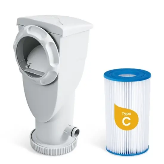 Funsicle SkimmerPlus 2-in-1 Filter Pump System for Above Ground Pool image {3}