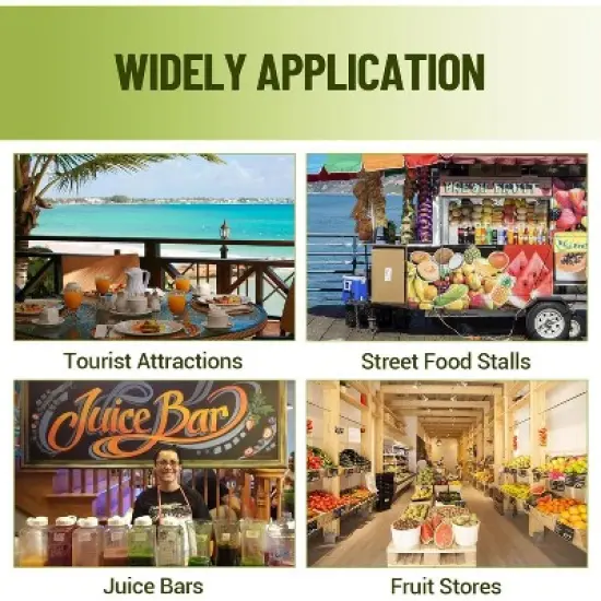 Commercial Sugar Cane Juicer Machine Manual Press Extractor Squeezer 110LBS/H image {6}