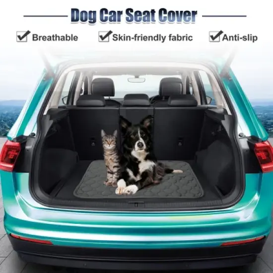 Unique Bargains Reuse Car Dog Seat Cover 2 Pcs image {1}
