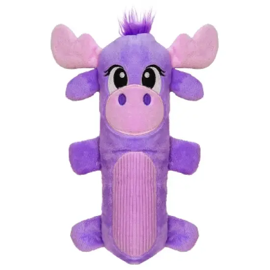 Outward Hound Moose Stuffing Free Dog Animal Plush Toy image {1}