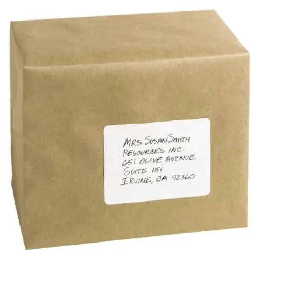 Avery Removable Labels, Removable Adhesive, 3" x 4", 80 Labels (5453) image {2}