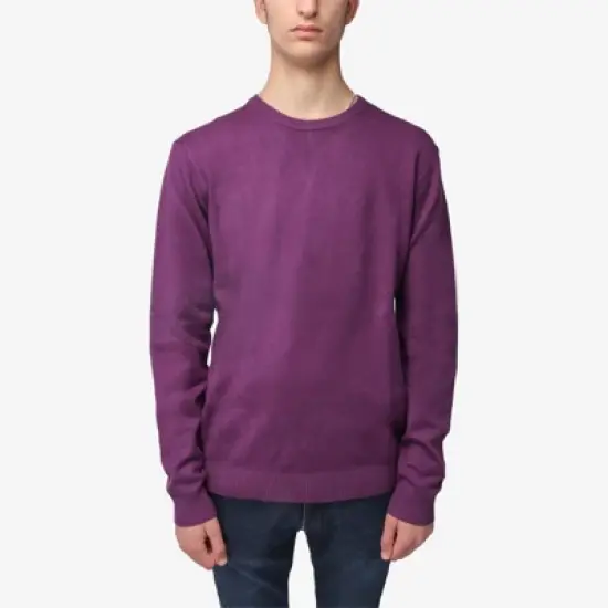 X RAY Men's Crew Neck Sweater Slim Fit Midweight Knit Pullover for Casual Dressy Wear (Big & Tall Available) image {24}