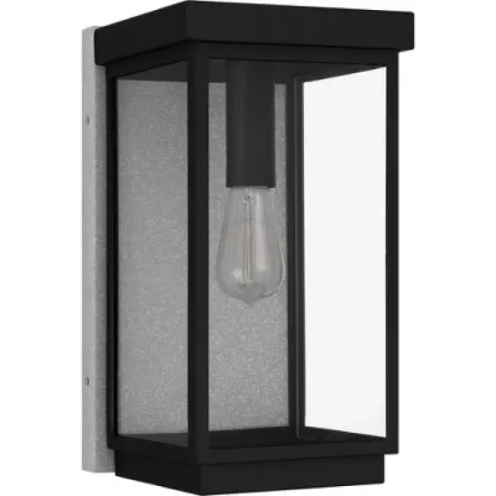 Quoizel Lighting Ezra 1 - Light Sconce in  Earth Black image {2}