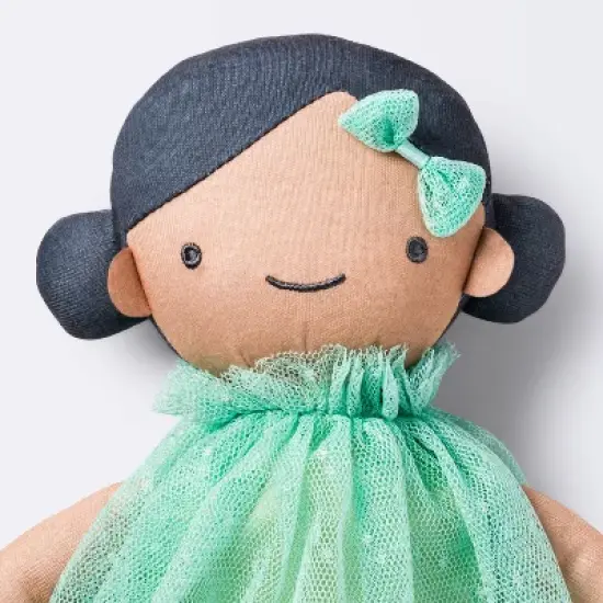 Plush Doll with Mint Dress - Cloud Island&trade; image {2}