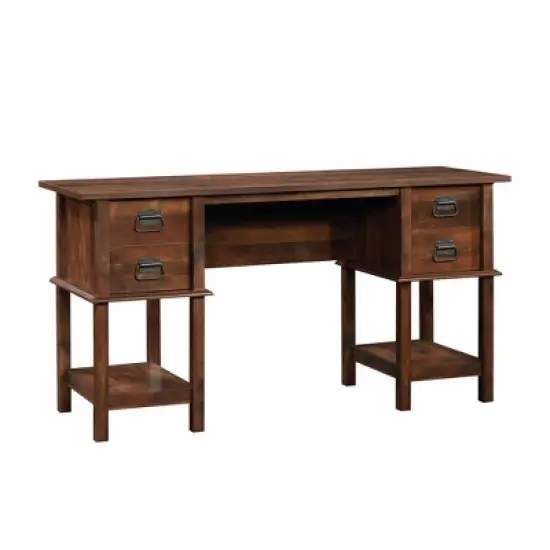 Viabella Desk Dark Brown - Sauder image {1}