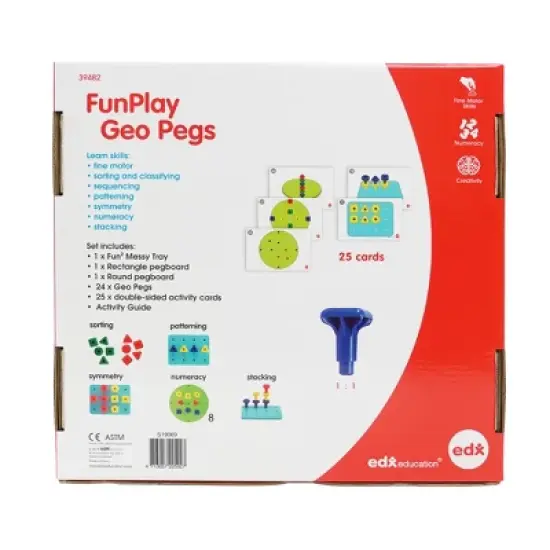 Edx Education FunPlay Geo Pegs image {2}