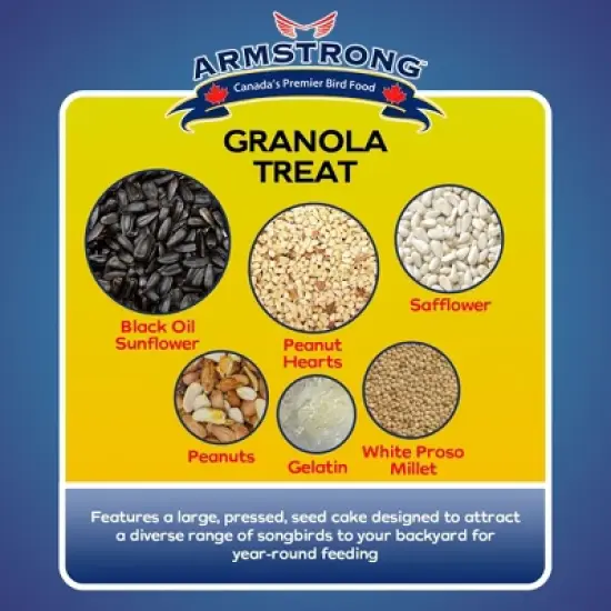 Armstrong Wild Bird Food Royal Jubilee Granola Treat, 32oz image {2}