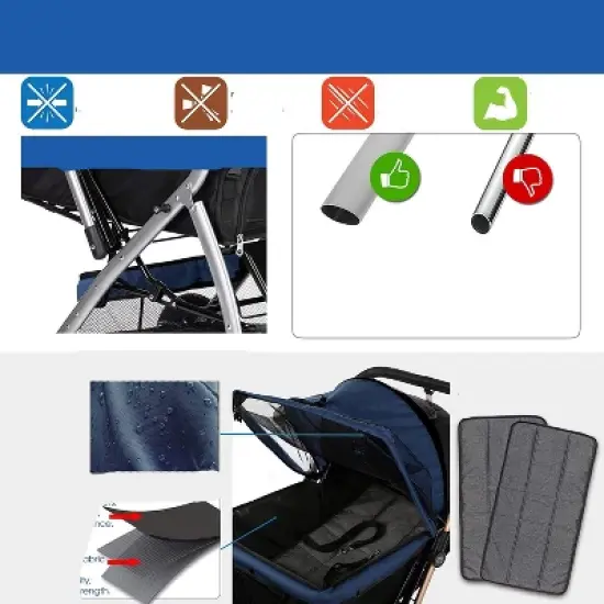 HPZ Pet Rover Premium Stroller image {5}