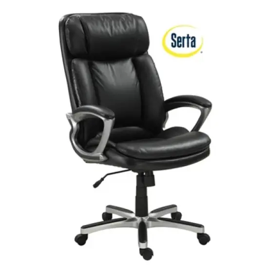 Big & Tall Executive Chair Black - Serta image {12}