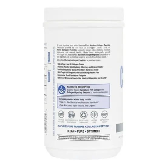 Marine Collagen by Nature's Plus  -  0.53 lb (244 g) Powder image {2}