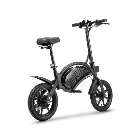 Jetson 14" Bolt Up Step Over Electric Bike - Black image {2}