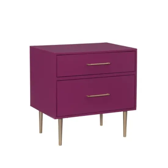 Gloria 2 Drawer Nightstand - Linon image {19}