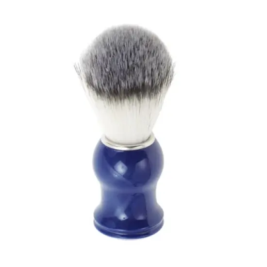 Unique Bargains Durable Shaving Brush 4.45"x1.5" Blue 1 Pc image {5}