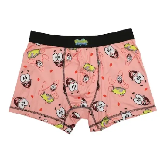Men's Adult SpongeBob SquarePants Boxer Brief Underwear 3-Pack - Bikini Bottom Comfort image {1}