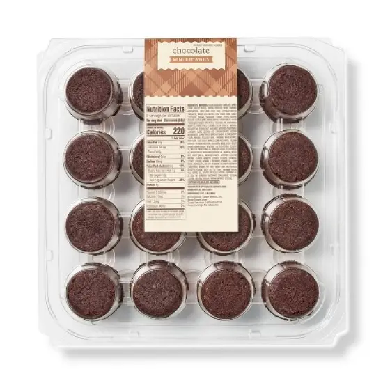 Harvest Mini Brownie Platter - 14oz/16ct - Favorite Day&trade; image {1}
