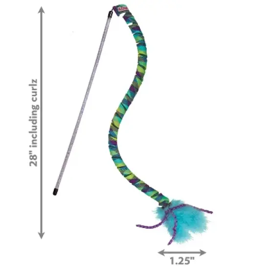 KONG Teaser Curlz Cat Toy image {3}