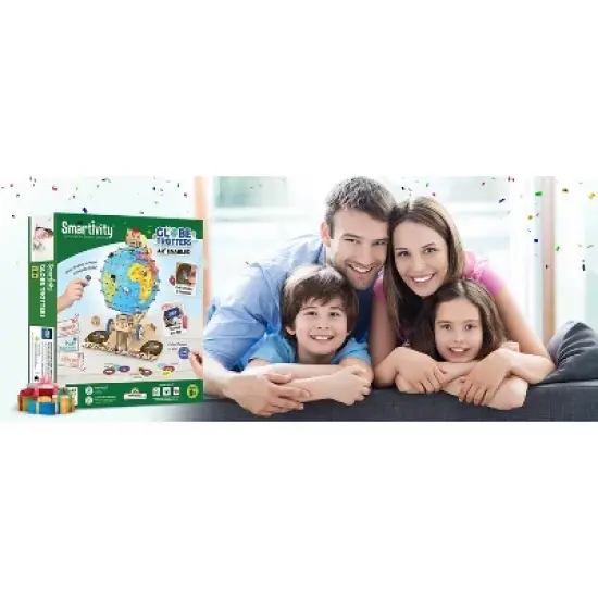 Smartivity Globe Explorer STEM Toy: Creative Engineering Building Kit, Problem Solving Skills, 367 Pieces image {10}