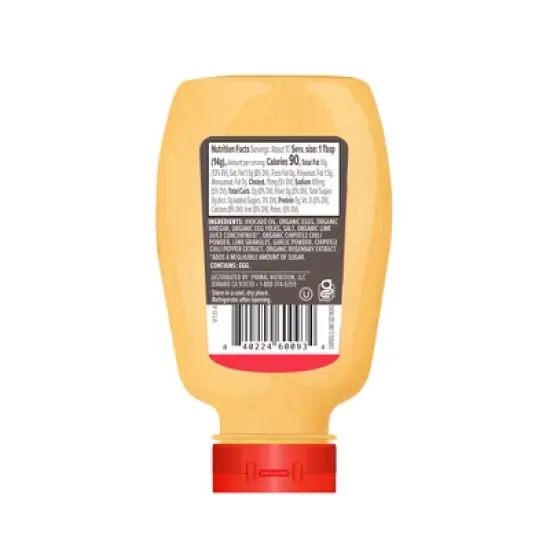 Primal Kitchen Chipotle Lime Mayo - 8.5oz image {1}