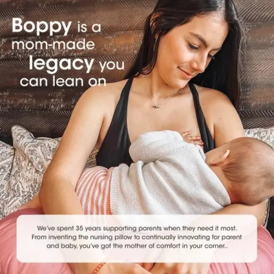 Boppy Luxe Nursing Pillow - Oat Boucle image {5}