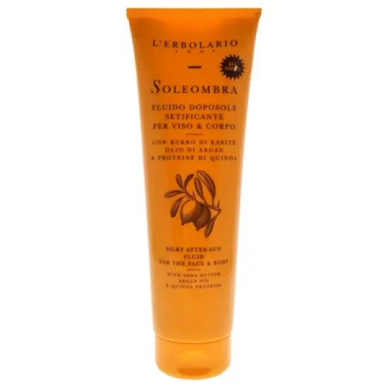 Soleombra Silky After-Sun Fluid by LErbolario for Unisex - 10.1 oz Sunscreen image {1}