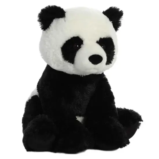 Aurora Medium Panda Cuddly Stuffed Animal Black 11.5" image {1}