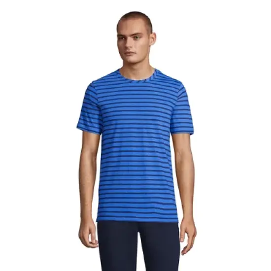 Lands' End Men's Short Sleeve Cotton Linen Tee image {4}