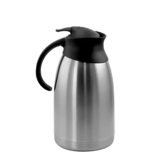 MegaChef 2L Stainless Steel Thermal Beverage Carafe for Coffee and Tea image {4}