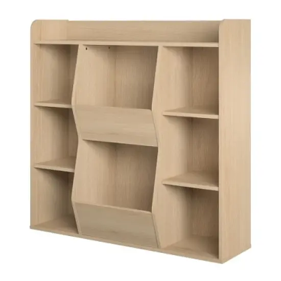 RealRooms Jocelyn Kids Large Toy Storage Bookcase image {2}
