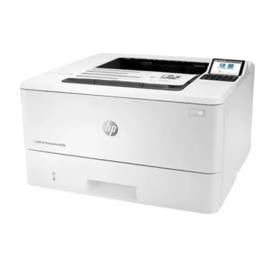 HP LaserJet Enterprise M406dn Laser Printer, Black And White Mobile Print Up to image {2}