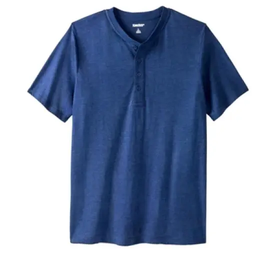 KingSize Men's Big & Tall Shrink-Less&trade; Lightweight Henley T-Shirt Henley Shirt image {16}