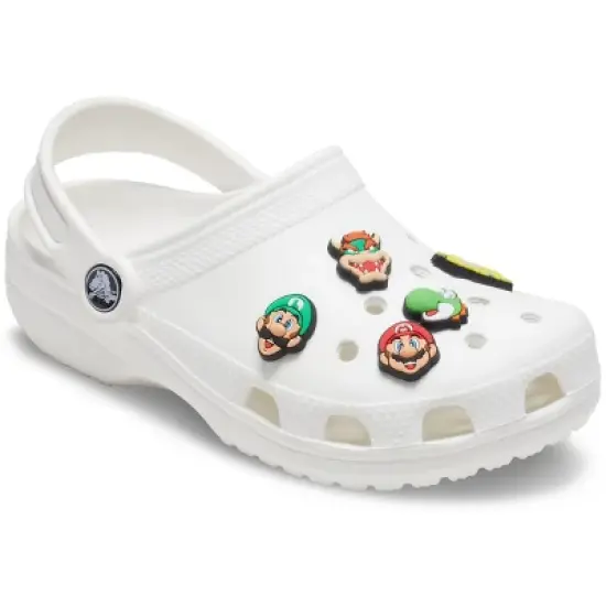 Crocs Jibbitz Super Mario Nintendo Shoe Charms 5-Pack image {1}