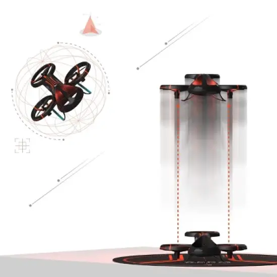 Sharper Image Rechargeable Aero Stunt Drone image {5}