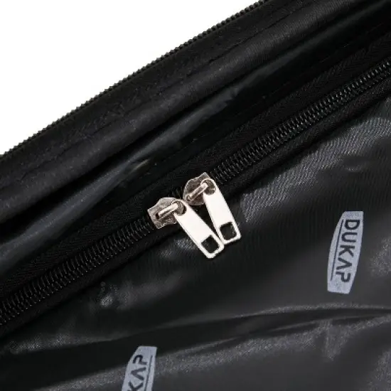 DUKAP Zahav Lightweight Hardside Large Checked Spinner Suitcase - Sand image {16}