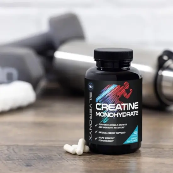 Creatine Monohydrate Capsules &ndash; Strength, Lean Muscle Growth & Workout Support - 60 Capsules;120 Capsules image {6}