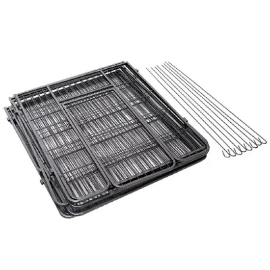 Tangkula 40" 8 Metal Panel Heavy Duty Pet Playpen Dog Exercise Pen Cat Fence Safety Gate image {6}